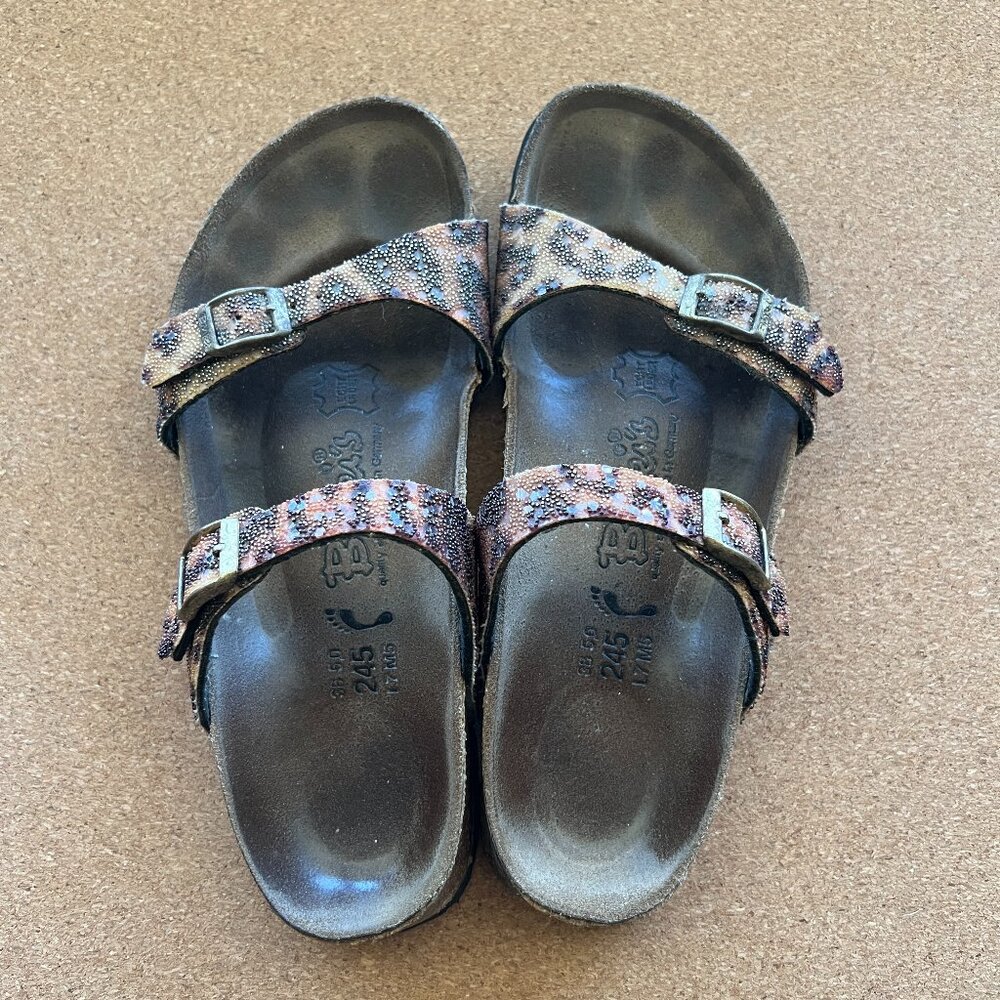 Birkenstock -Birki's - Tahiti Leopard Print Size 38